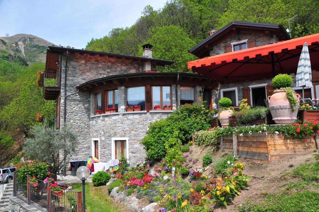 Agriturismo La Fonte Di Mariella Gravedona Exteriör bild